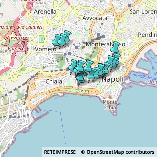 Mappa Via dei Mille, 80100 Napoli NA, Italia (0.5815)