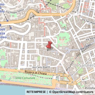 Mappa Via Cavallerizza a Chiaia, 11, 80121 Napoli, Napoli (Campania)