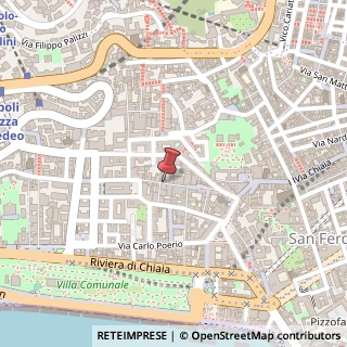 Mappa 17 Via Cavallerizza A Chiaia, Napoli, NA 80121, 80121 Napoli NA, Italia, 80121 Napoli, Napoli (Campania)