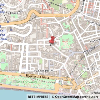 Mappa Via dei Mille, 1, 80121 Napoli, Napoli (Campania)
