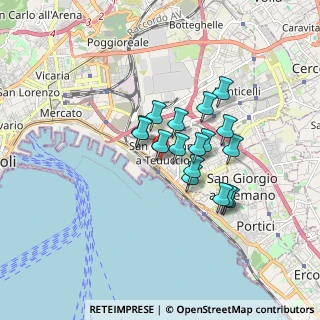Mappa Via Taverna Del Ferro, 80146 Napoli NA, Italia (1.34353)