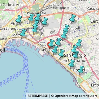 Mappa Via Taverna Del Ferro, 80146 Napoli NA, Italia (2.19789)
