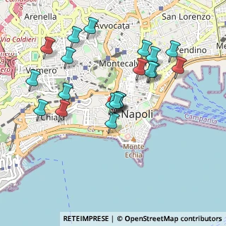 Mappa Largo S. Orsola, 80132 Napoli NA, Italia (1.0225)