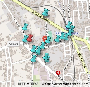 Mappa Via G. Moscati, 80047 San Giuseppe Vesuviano NA, Italia (0.21)