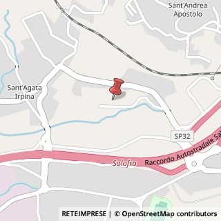Mappa Via Melito Iangano, 9, 83029 Solofra, Avellino (Campania)