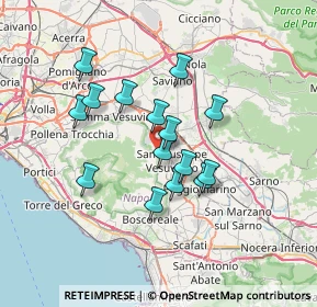 Mappa Via S. Leonardo Zabatta, 80047 San Giuseppe Vesuviano NA, Italia (6.036)