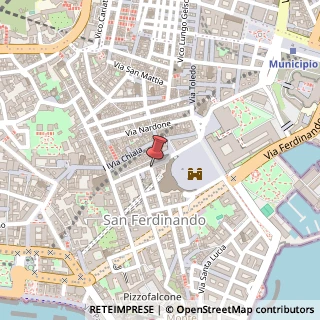 Mappa Via Nuova Pizzofalcone,  45, 80132 Napoli, Napoli (Campania)