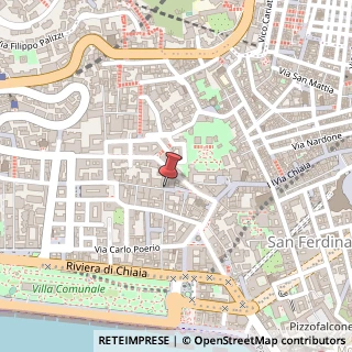 Mappa Via della Cavallerizza,  59, 80121 Napoli, Napoli (Campania)