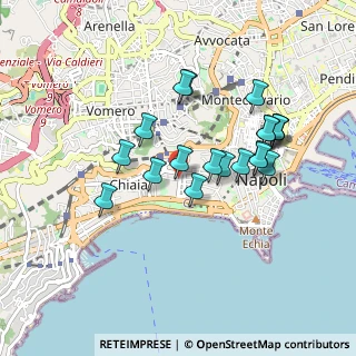 Mappa Via S. Pasquale, 80122 Napoli NA, Italia (0.8735)