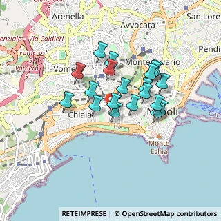 Mappa Via S. Pasquale, 80122 Napoli NA, Italia (0.7295)