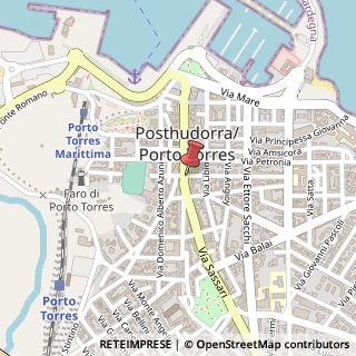 Mappa Corso Vittorio Emanuele II, 73, 07046 Porto Torres, Sassari (Sardegna)