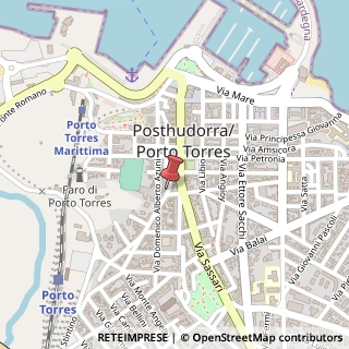 Mappa Via Colonia Romana, 24, 07046 Porto Torres, Sassari (Sardegna)