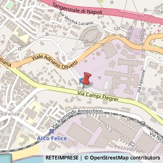 Mappa Viale dell'Europa Unita, 1, 80078 Pozzuoli, Napoli (Campania)
