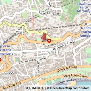 Mappa Corso Vittorio Emanuele,  617, 80121 Napoli, Napoli (Campania)
