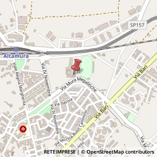 Mappa Via Mura Megalitiche, 55, 70022 Altamura, Bari (Puglia)