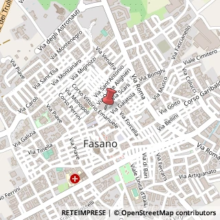 Mappa Via R. Bonghi, 5, 72015 Fasano, Brindisi (Puglia)