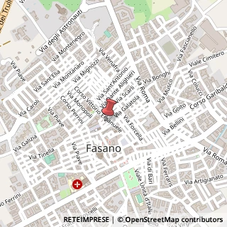 Mappa Via Galatola, 12, 72015 Fasano, Brindisi (Puglia)