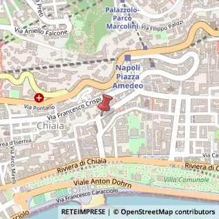 Mappa Via Giuseppe Martucci, 34, 80121 Napoli, Napoli (Campania)
