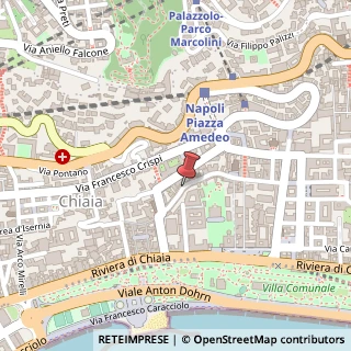 Mappa Via Maurizio Piscicelli, 32, 80121 Napoli, Napoli (Campania)