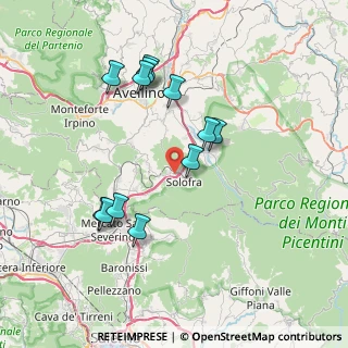 Mappa PosteNet, 83029 Solofra AV, Italia (7.80167)