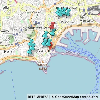 Mappa Via Giulio Palermo, 80134 Napoli NA, Italia (0.96333)