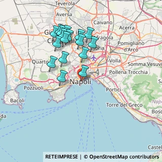 Mappa Via Ammiraglio Ferdinando Acton, 80132 Napoli NA, Italia (7.72353)