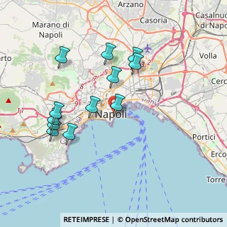 Mappa Via Giulio Palermo, 80134 Napoli NA, Italia (3.94917)