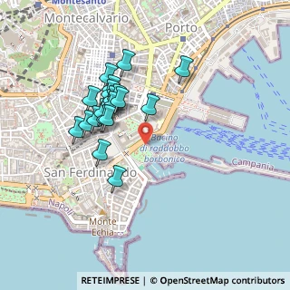 Mappa Via Giulio Palermo, 80134 Napoli NA, Italia (0.4295)