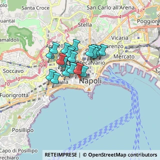 Mappa Bonbon, 80121 Napoli NA, Italia (1.2645)