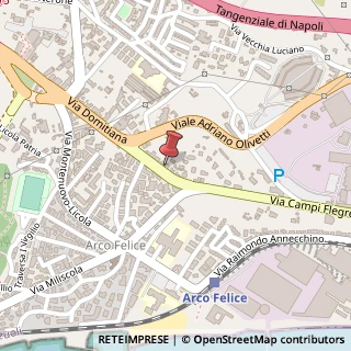 Mappa Via Domitiana, 6, 80078 Pozzuoli, Napoli (Campania)