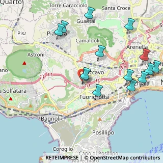 Mappa Viale Maria Bakunin, 80126 Napoli NA, Italia (2.55143)