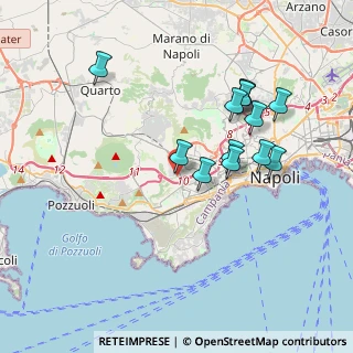 Mappa Viale Maria Bakunin, 80126 Napoli NA, Italia (3.85231)