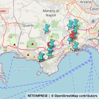 Mappa Viale Maria Bakunin, 80126 Napoli NA, Italia (3.48154)
