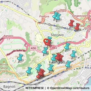 Mappa Via Maria Bakunin-Parco S. Paolo, 80126 Napoli NA, Italia (1.272)