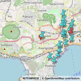 Mappa Via Cintia, 80126 Napoli NA, Italia (2.8295)