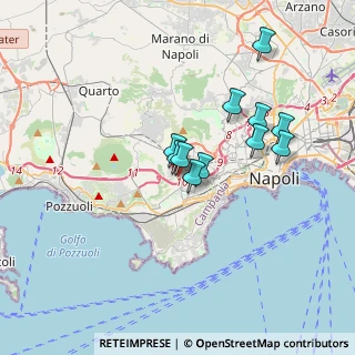 Mappa Via Maria Bakunin-Parco S. Paolo, 80126 Napoli NA, Italia (3.02545)