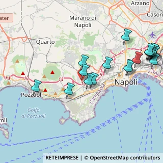 Mappa Via Cintia, 80126 Napoli NA, Italia (5.5045)