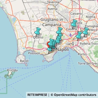 Mappa Via Cintia, 80126 Napoli NA, Italia (5.43636)
