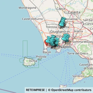 Mappa Via Lago Averno Lato Destro, 80078 Pozzuoli NA, Italia (9.89111)
