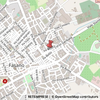 Mappa Corso Garibaldi, 90, 72015 Fasano, Brindisi (Puglia)