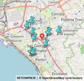 Mappa 80056 San Giorgio a Cremano NA, Italia (1.40727)