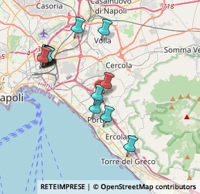 Mappa 80056 San Giorgio a Cremano NA, Italia (4.20143)