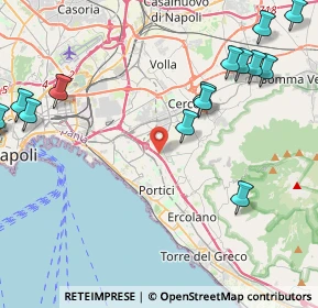 Mappa 80056 San Giorgio a Cremano NA, Italia (6.38882)