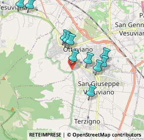 Mappa Via San Leonardo Zabatta, 80044 Ottaviano NA, Italia (1.88636)