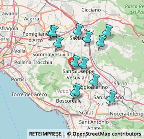 Mappa Via San Leonardo Zabatta, 80044 Ottaviano NA, Italia (6.83077)