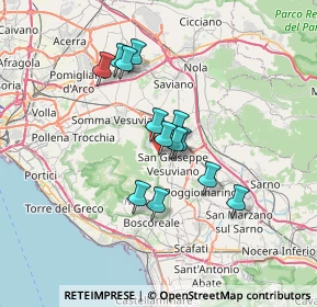 Mappa Via San Leonardo Zabatta, 80044 Ottaviano NA, Italia (5.69385)