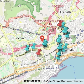 Mappa Via Isonzo, 80126 Napoli NA, Italia (1.0625)