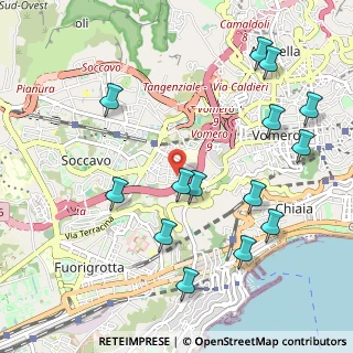 Mappa Via Isonzo, 80126 Napoli NA, Italia (1.26786)