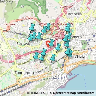 Mappa Via Po, 80126 Napoli NA, Italia (0.8295)