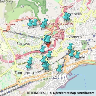Mappa Via Po, 80126 Napoli NA, Italia (0.9995)